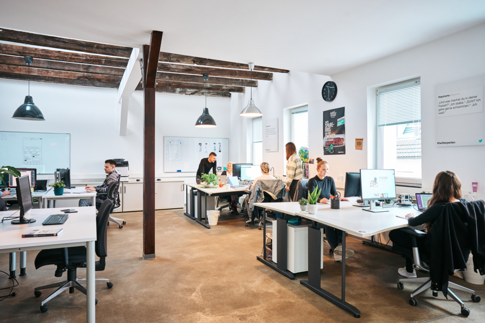 Büroräume der bitloft GmbH in Velbert